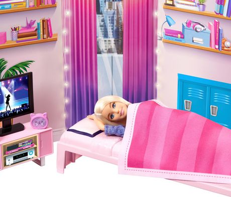 barbie big city big dreams dorm room playset