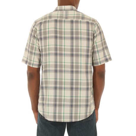 Wrangler Men's Short Sleeve Double Pocket Shirt | Walmart Canada