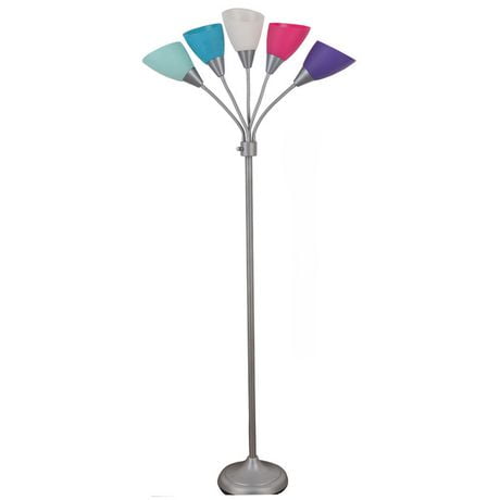 5 light floor lamp shades