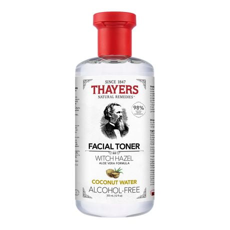 THAYERS Coconut Water Facial Toner Alcohol-Free Witch Hazel Aloe Vera ...