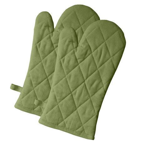Fabstyles Solo Cotton Oven Mitts Set of 2
