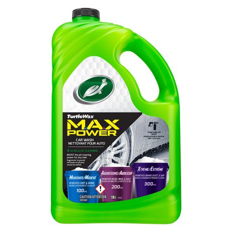 Turtle Wax Produit nettoyant extérieur - brillance pour les plastiques de  la voiture 300ml