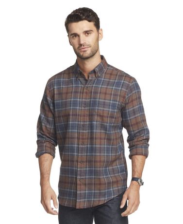 Long Sleeve Flannel Hunting Plaid Shirt | Walmart Canada