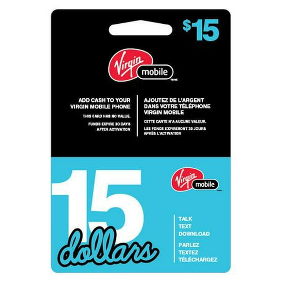 $15 Virgin Mobile Card
