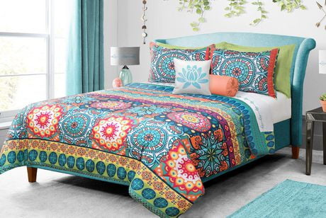 Safdie & Co. Comforter Set 3PC DQ Mandala - Walmart.ca