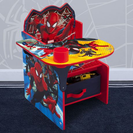 Marvel Spider-Man Chair Desk with Storage Bin by Delta ...