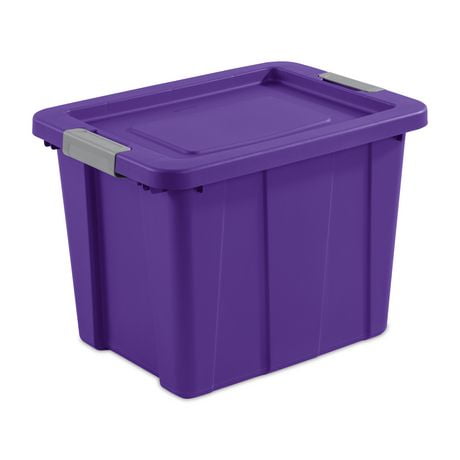 Sterilite 68 Liter Tuff1 Tote Box - Purple | Walmart Canada