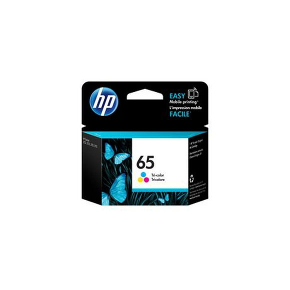 HP 65 Tri-Color Ink Cartridge (N9K01AN#140)