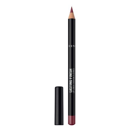 Rimmel Lasting Finish Lip Liner, long wear, soft, creamy texture, prevents bleeding and feathering, 100% Cruelty-Free, Long lasting lip liner