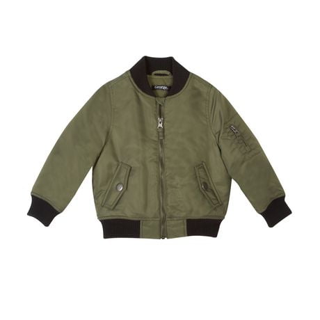 Boys green bomber on sale jacket