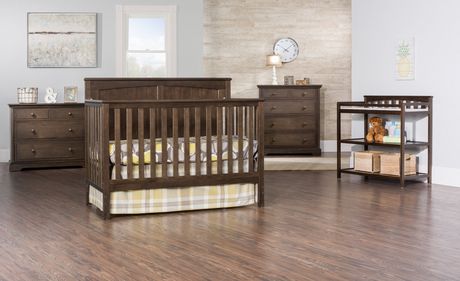Lit De Bebe Transformable 3 En 1 Sheldon Blanc Walmart Canada
