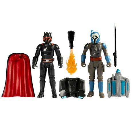 Star Wars Epic Hero Series Bo-Katan Kryze & Moff Gideon Action Figures, Toys for Kids (4")