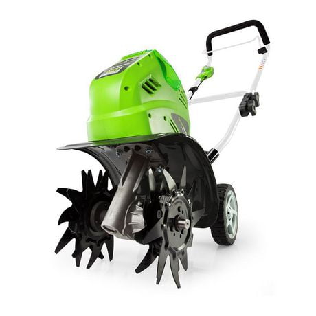 Greenworks 40V 10-Inch Cordless Cultivator, Battery and Charger Not Included - Tool Only