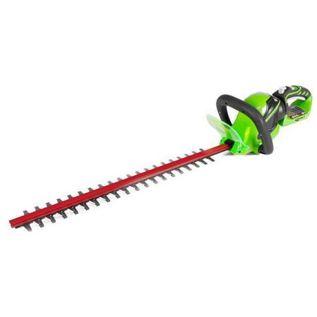 Greenworks 40V 24-Inch Cordless Hedge Trimmer, Battery and Charger Not Included - Tool Only