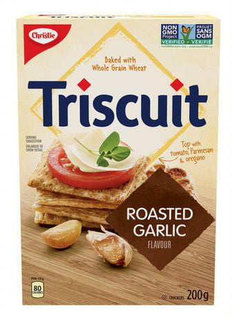 Triscuit Crackers Roasted Garlic | Walmart Canada