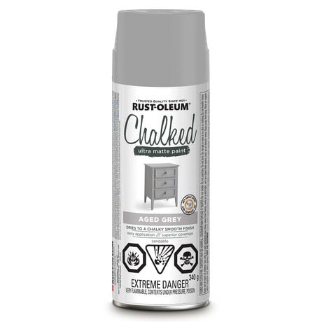 Rust-Oleum Specialty Chalked Ultra Matte Paint, Dries to a chalky, smooth finish
