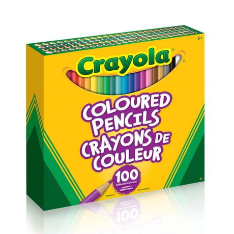 Crayola Coloured Pencils, 100 Count, 100 coloured pencils