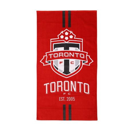 Serviette de plage MLS Toronto FC (34 po x 63 po)