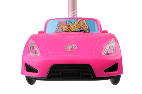 barbie car and scooter