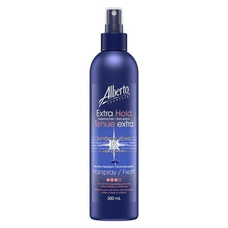 Alberto European Extra Hold Unscented Hairspray, 300 ml Hairspray
