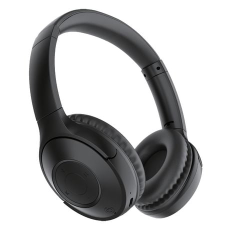 onn. Bluetooth Built-in Mic Wireless Over-Ear Headphones, Up to 10 Hours Playtime