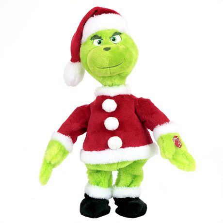 grinch singing plush