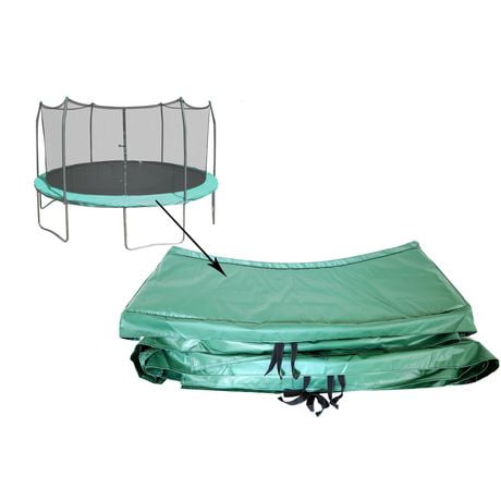 SKYWALKER TRAMPOLINES 12 FT Rond, Vert, Remplacement du Coussin de Ressort de Trampoline Extérieur, Housse de Ressort de Sécurité pour Trampolines à Cadre Rond