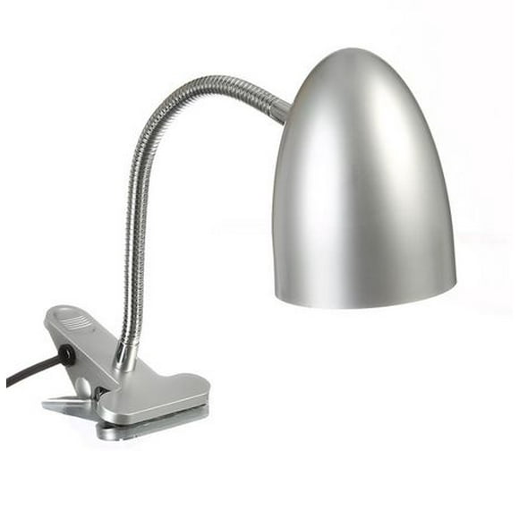 MAINSTAYS Silver LED Clip Lamp