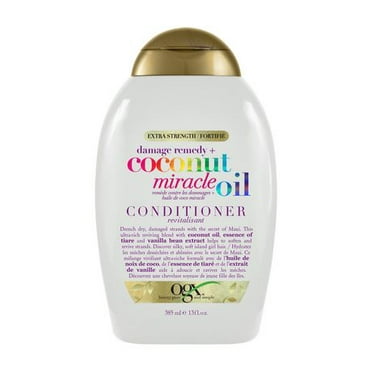 OGX Extra Strength Damage Remedy + Coconut Miracle Oil Conditioner, 385 mL