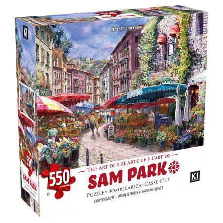 Sam Park 550 Piece Puzzle Flower Garden 2 Walmart Canada