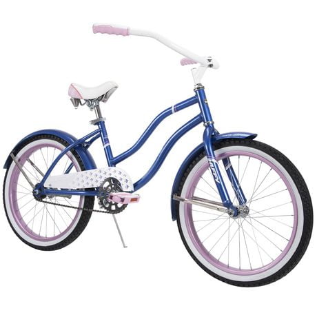 Huffy Good Vibrations Kids' Cruiser Bike, Blue, 20-inch