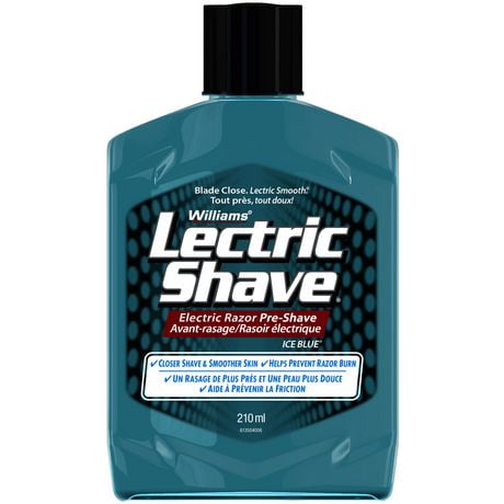 preshave for electric shavers