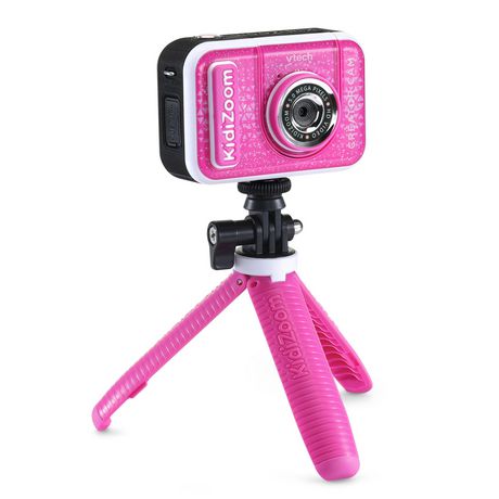 VTech KidiZoom PrintCam, appareil photo numérique haute définition pour  photos et vidéos, impressions instantanées, caméra selfie à rabattre