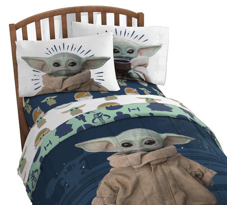 The Child Baby Yoda Twin Sheet Set Walmart Canada