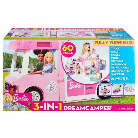 cheapest barbie camper van