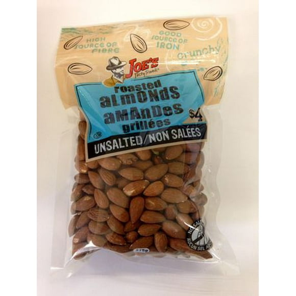 JOE'S TASTY TRAVELS RST NAT ALMONDS N/S $4 275G