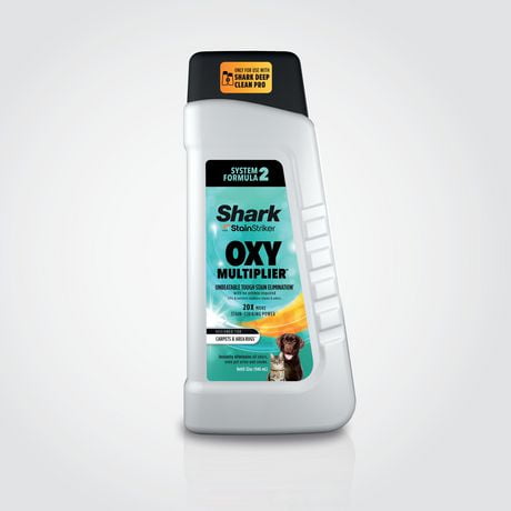 Shark StainStriker OXY Multiplier Formula, 32oz, EXOX32C, portable carpet cleaner