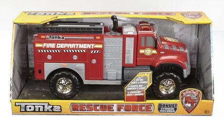 Tonka Rescue Force - Tough Cab Fire Pumper | Walmart.ca