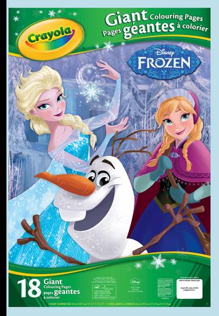 Download Crayola Frozen Giant Colouring Pages | Walmart Canada