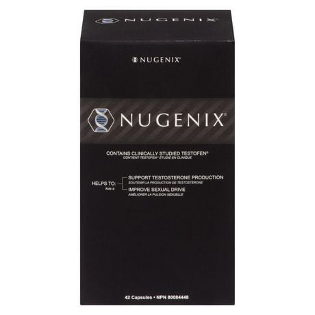 Nugenix Free Testosterone Booster | Support Testosterone Production | Improve Sexual Drive, 42 Capsules