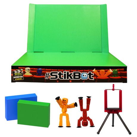 Stikbot 2 In 1 Zanimation Studio With Z Screen - 