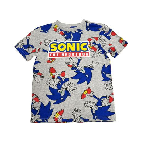 T-shirt à manches courtes Sonic Boys Running Tailles: TP-TG