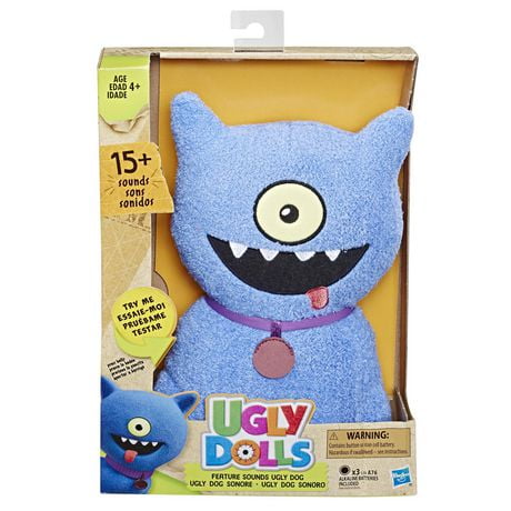 uglydolls feature sounds ugly dog stuffed plush toy that talks