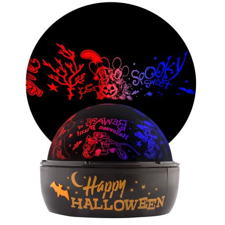 Halloween Lightshow Projection Tabletop ShadowLights Mickey and Friends ...