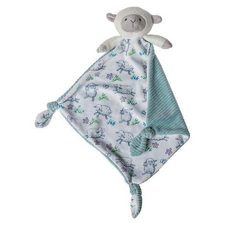 Mary Meyer - Baby, Soothie Security Blanket, Lovey, Little Knottie Blanket, Machine Washable, Gift for Newborn & Toddlers - Lamb