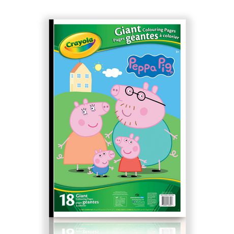 Crayola Giant Colouring Pages, Peppa Pig | Walmart Canada