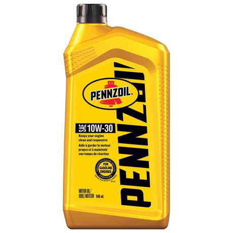 Huile moteur classique Pennzoil 10W-30 946ML 946 ml/1