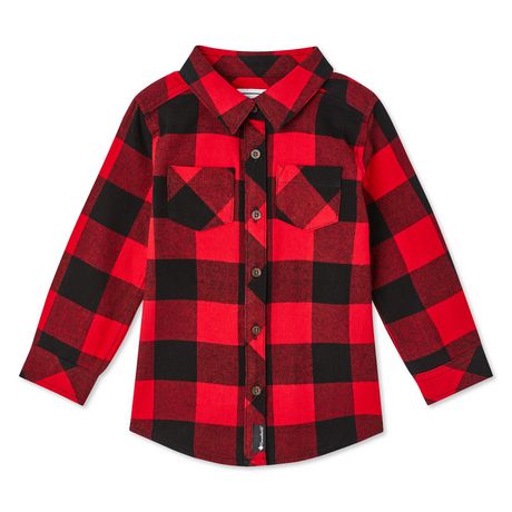 Canadiana Toddler Girls' Flannel Shirt | Walmart Canada