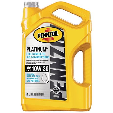 Pennzoil Platinum Synthetic 10W30 Motor Oil 5L, Pennzoil Synthetic 10W30 5L
