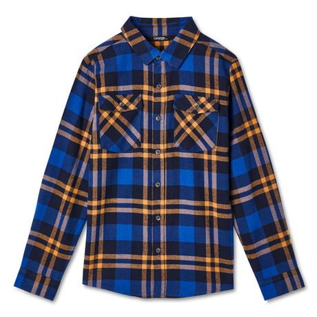 George Boys Flannel Shirt Walmart Ca   6000205619274 